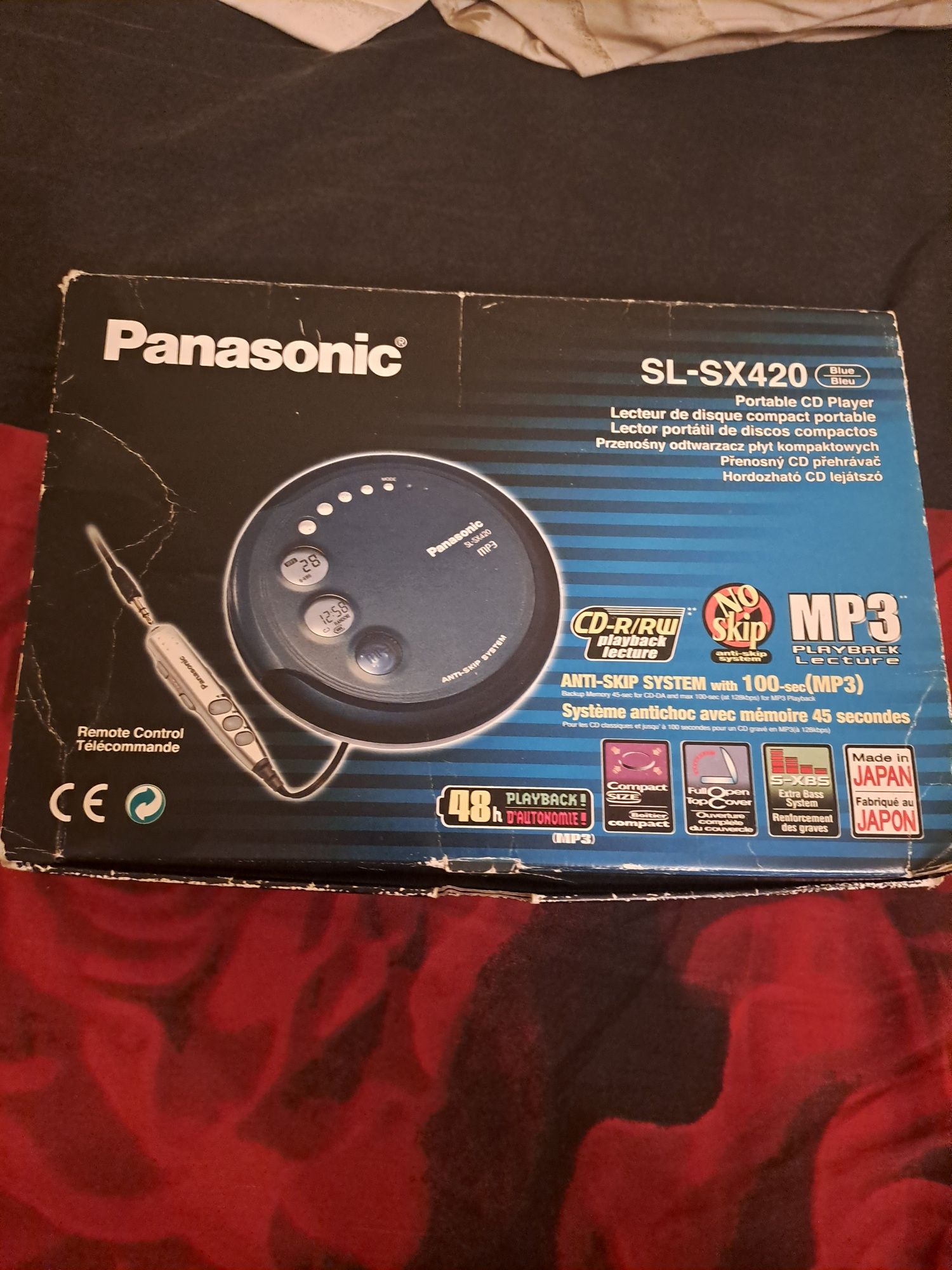 Vand cd player portabil panasonic