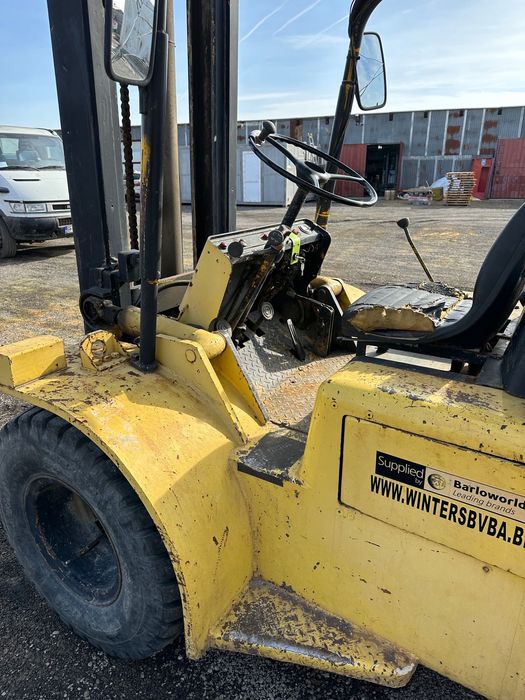 Vand stivuitor pe gaz, sarcina 4 tone, Hyster, roti duble