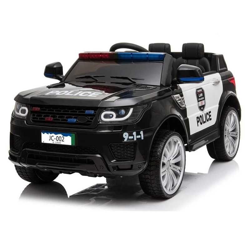 Детски Акумулаторен Полицейски Джип JC002, 90W, 12V/7Ah, EVA гуми