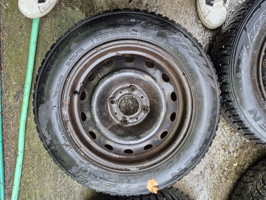 4бр стоманени джанти за Ситроен С3/ 6ж Х 14/ ет 24/4Х 108/