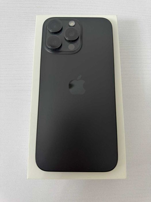 iPhone 15 Pro Max, 256GB, Black Titanium, IMPECABIL