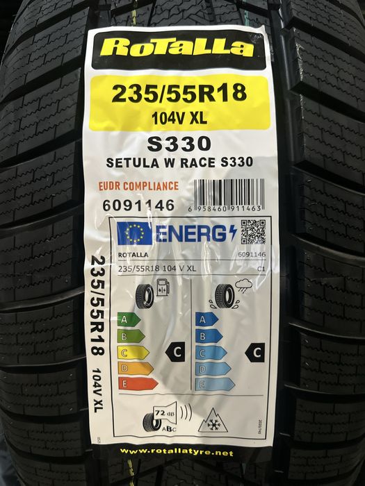 Нови Зимни Гуми Rotalla S330 235/55R18 104V XL НОВ DOT БОРД 2355518