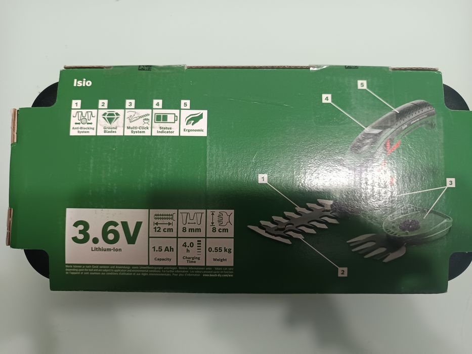 Bosch isio3 foarfeca electrica sigilata