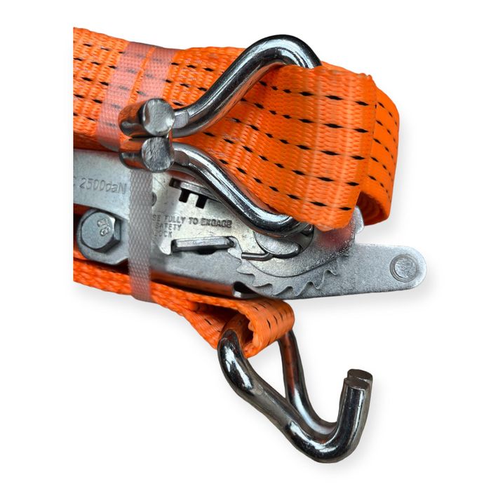 Chinga ancorare marfa 12m, Maner Ergo, 5 Tone, Latime 50mm, Portocaliu