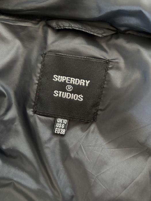 Superdry velvet jacket / Зимно яке