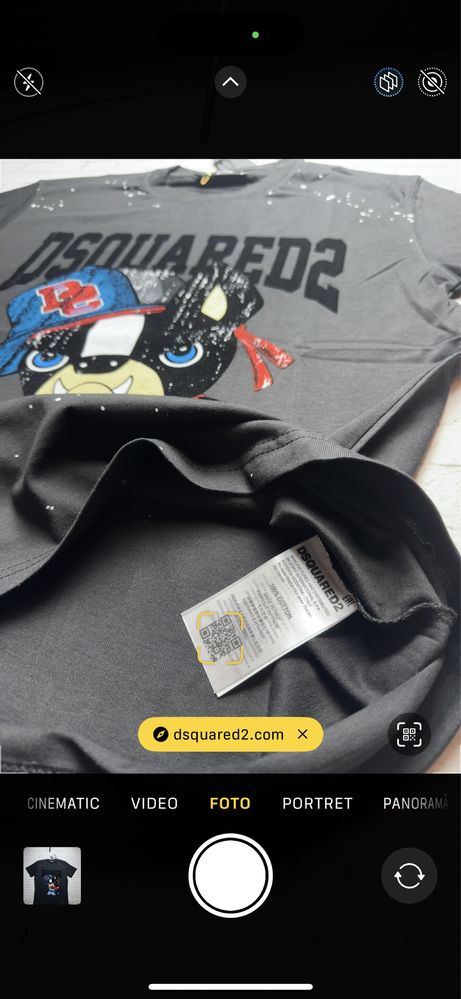 Tricou de barbati Dsquared2