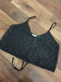 Top cu paiete, marca Zara