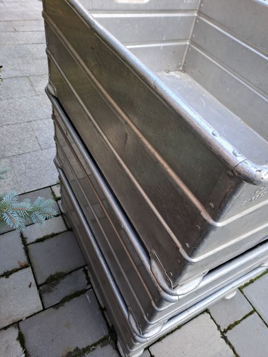 Cutie casete container de aluminiu