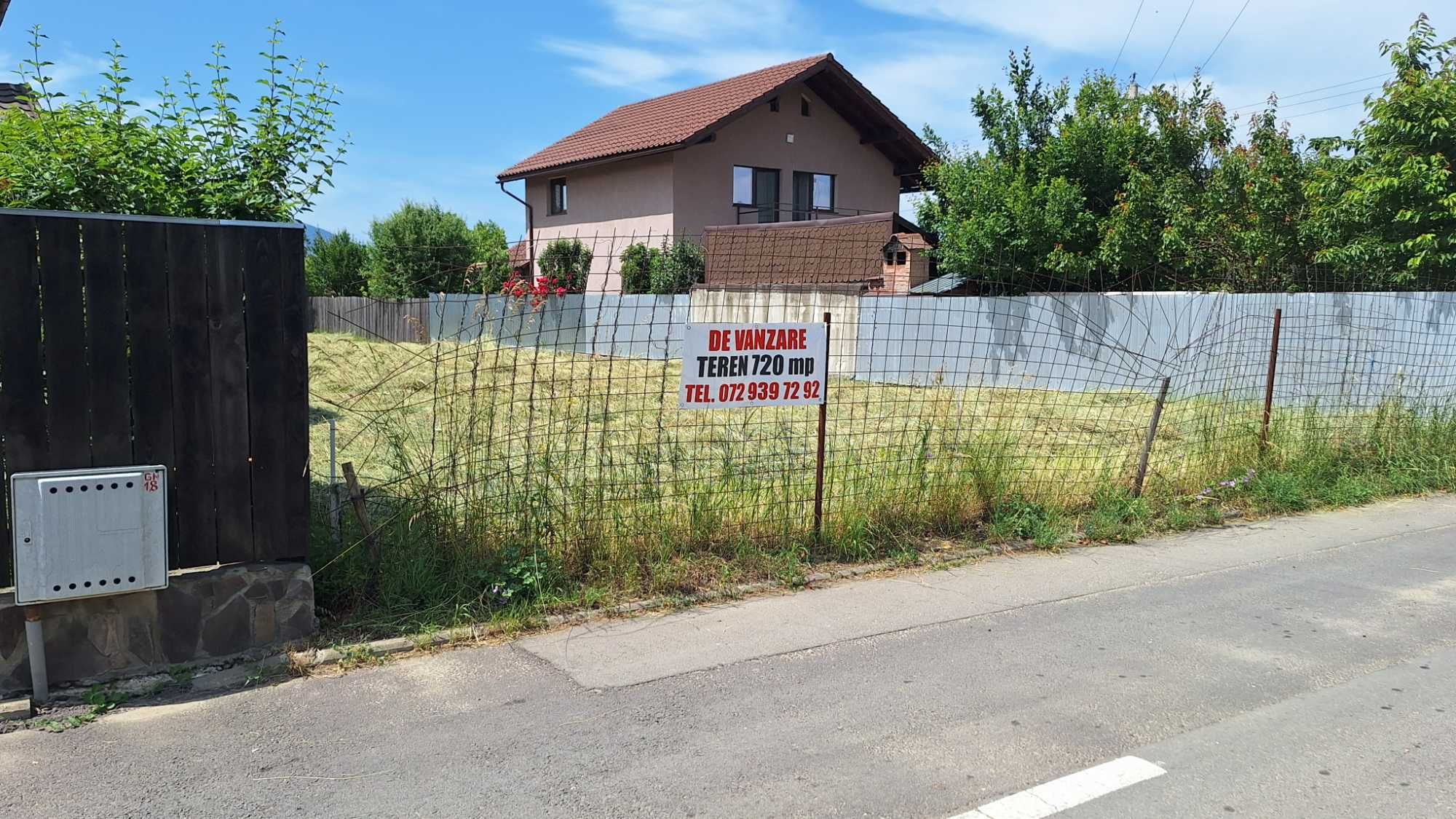 Teren intravilan Cristian,utilitati,asfalt,723 mp