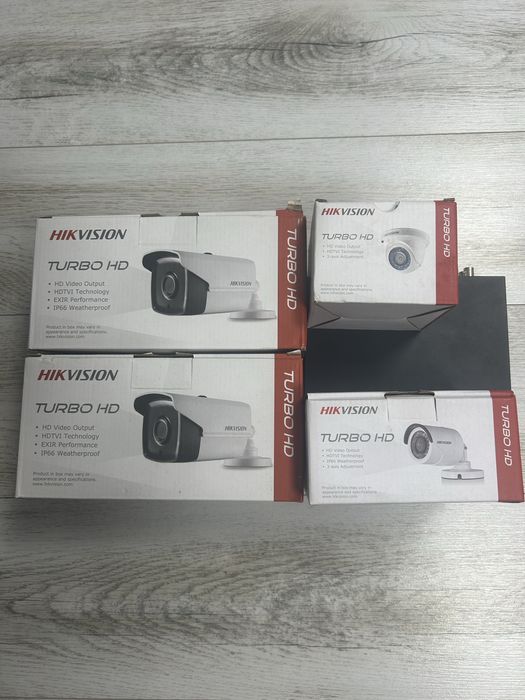 Vand kit 4 camere supraveghere hikvision +DVR