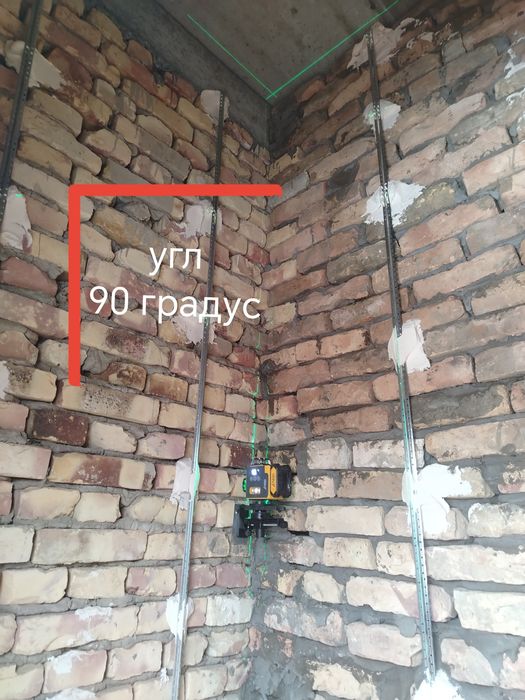 Штукатурка стен по маякам. shkaturka otkos styashka