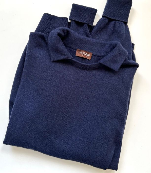 Мъжки пуловери мерино и тъмно син пуловер кашмир