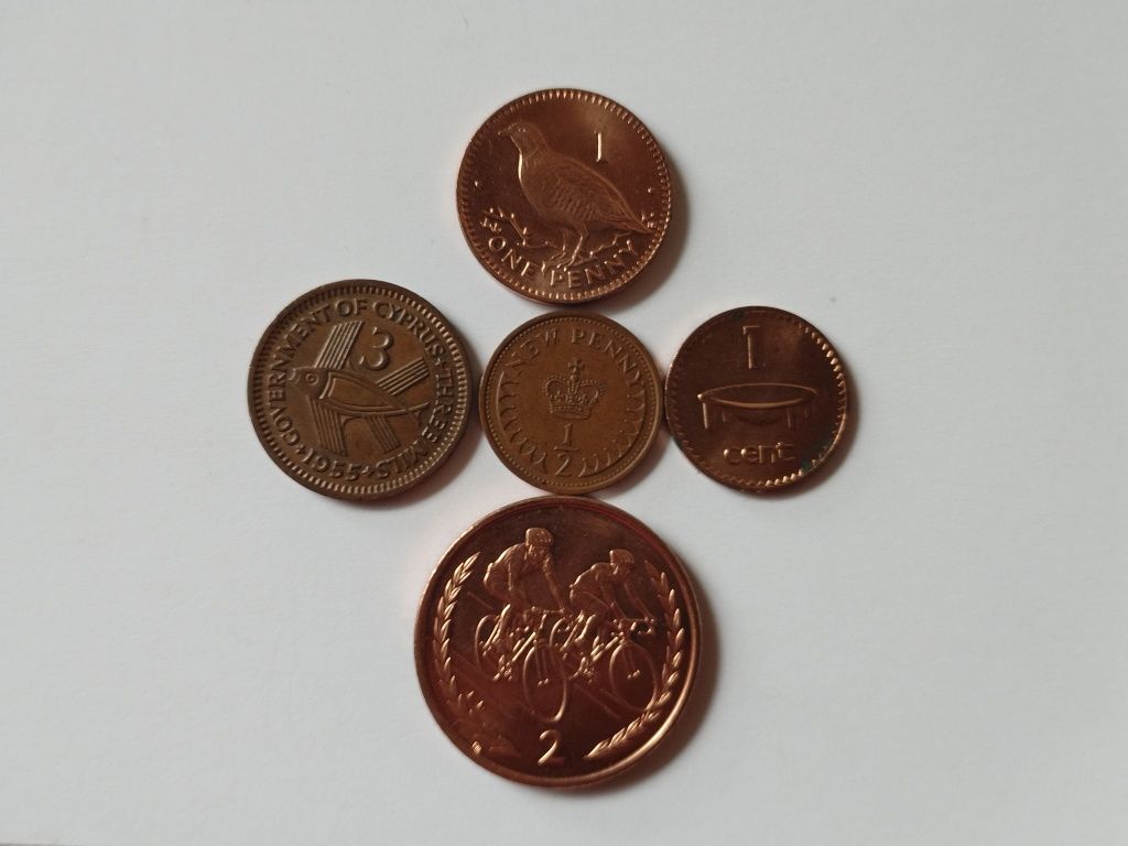 Лот монети Канада и др. страни