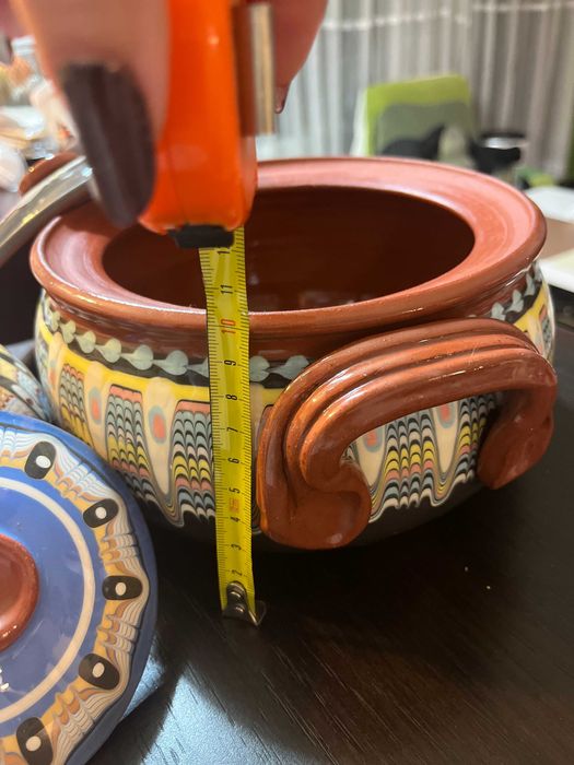 Set două oale din lut