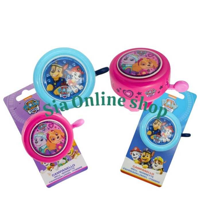 Звънец за колело, метален, Paw Patrol, 2 цвята