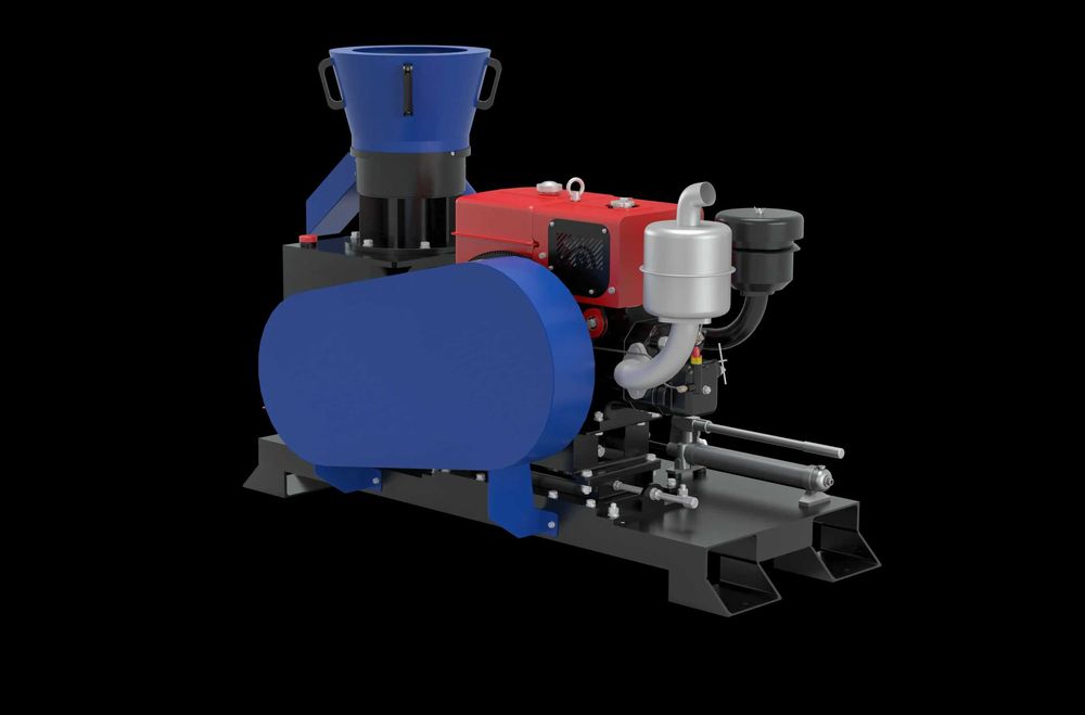 Presa de peleti GRAND-300 Diesel Garantie 24 luni Transport gratuit