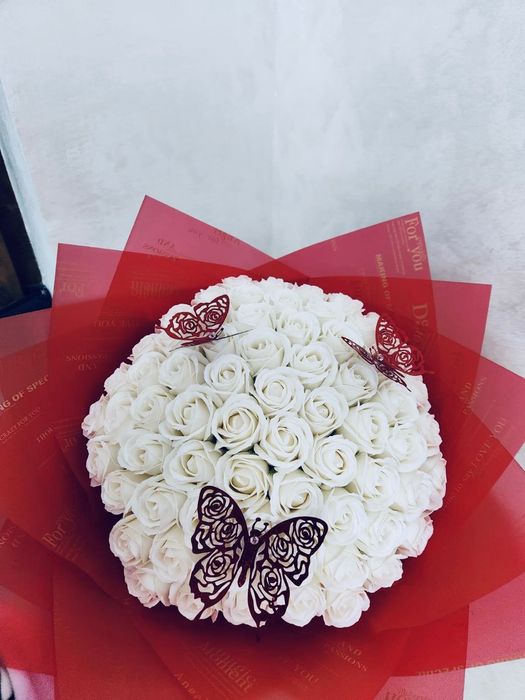 Aranjamente cu flori de săpun