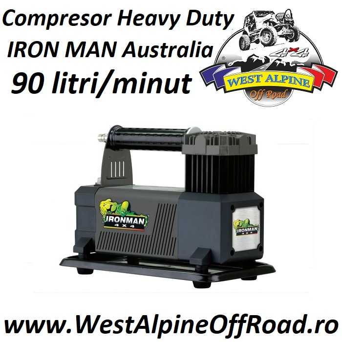 Compresor auto IRON MAN PROFESIONAL Off Road 90l/min Australia
