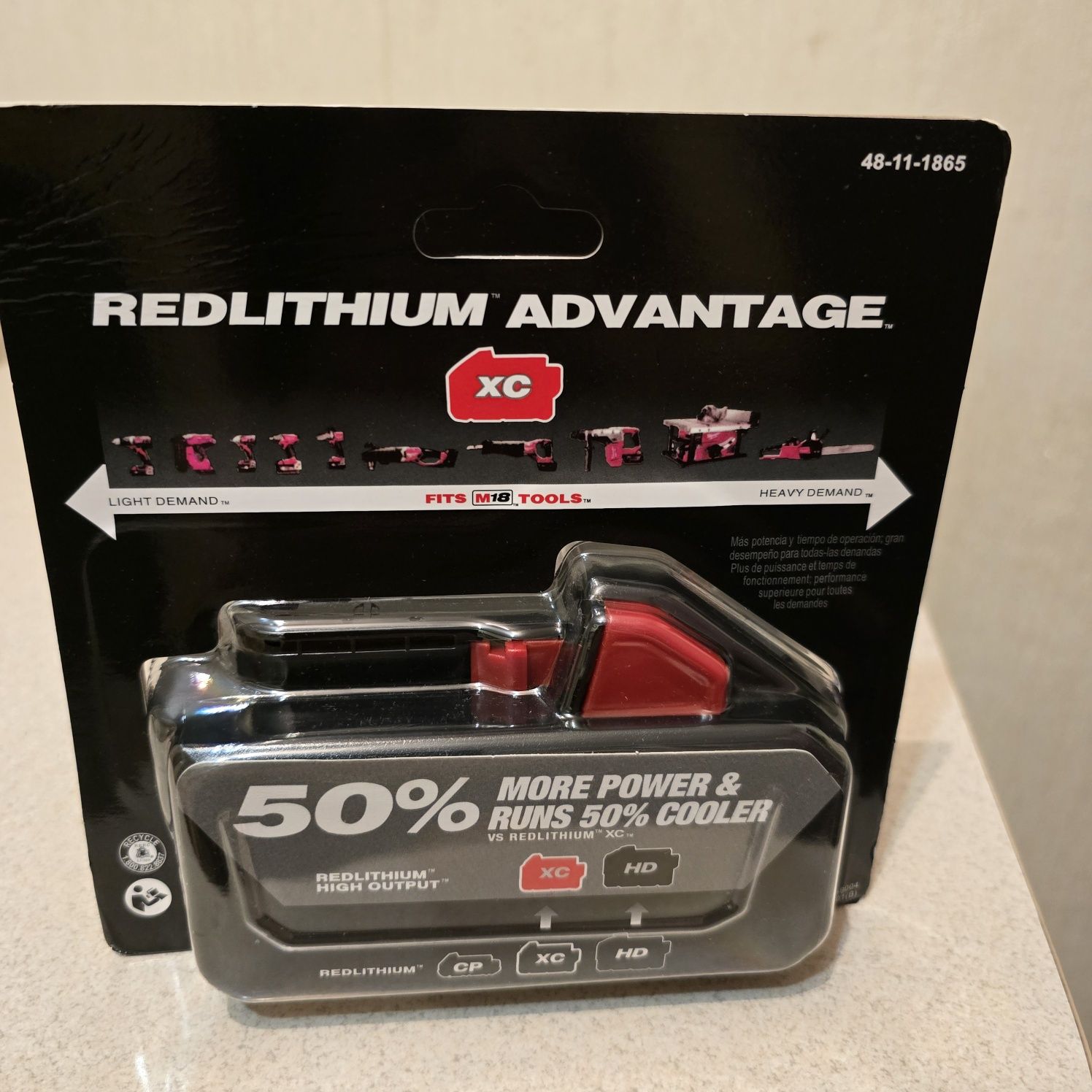 Аккумулятор Milwaukee M18 High output XC 6.0