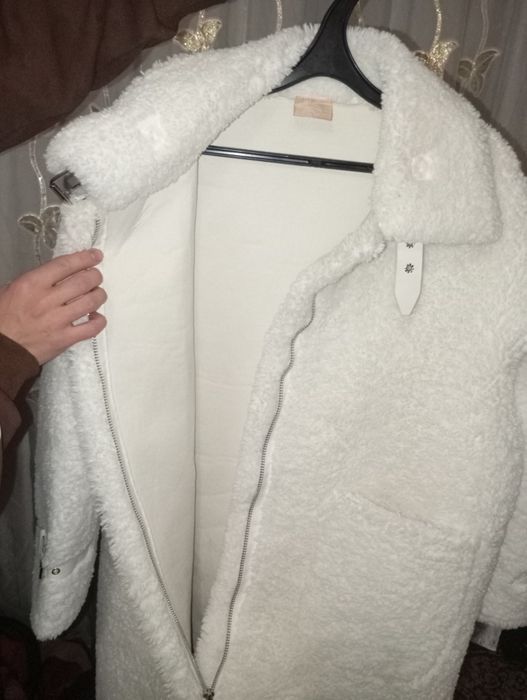 Шуба / пальто-тeddy женское,