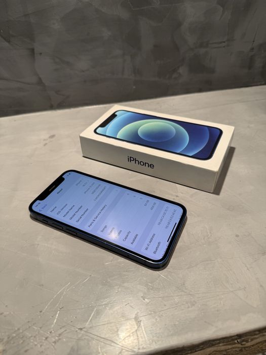 КАТО ЧИСТО НОВ Iphone 12 mini blue