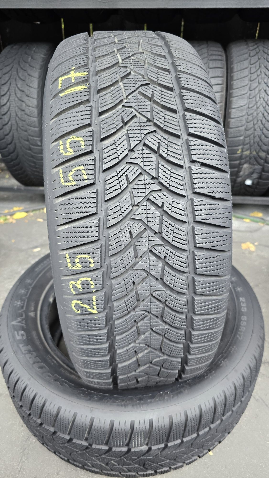 2 anvelope iarnă Dunlop 235/55/17 - transport gratuit