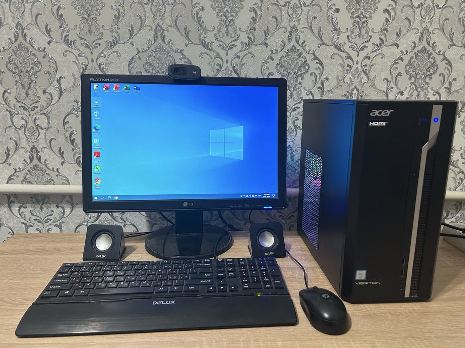 Полный комплект ПК Acer/LG Flatron/аксессуары