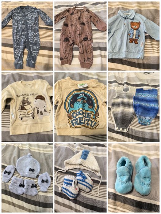 Дрешки за дете от 56см до 86см