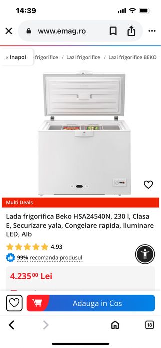 Lada frigorifica