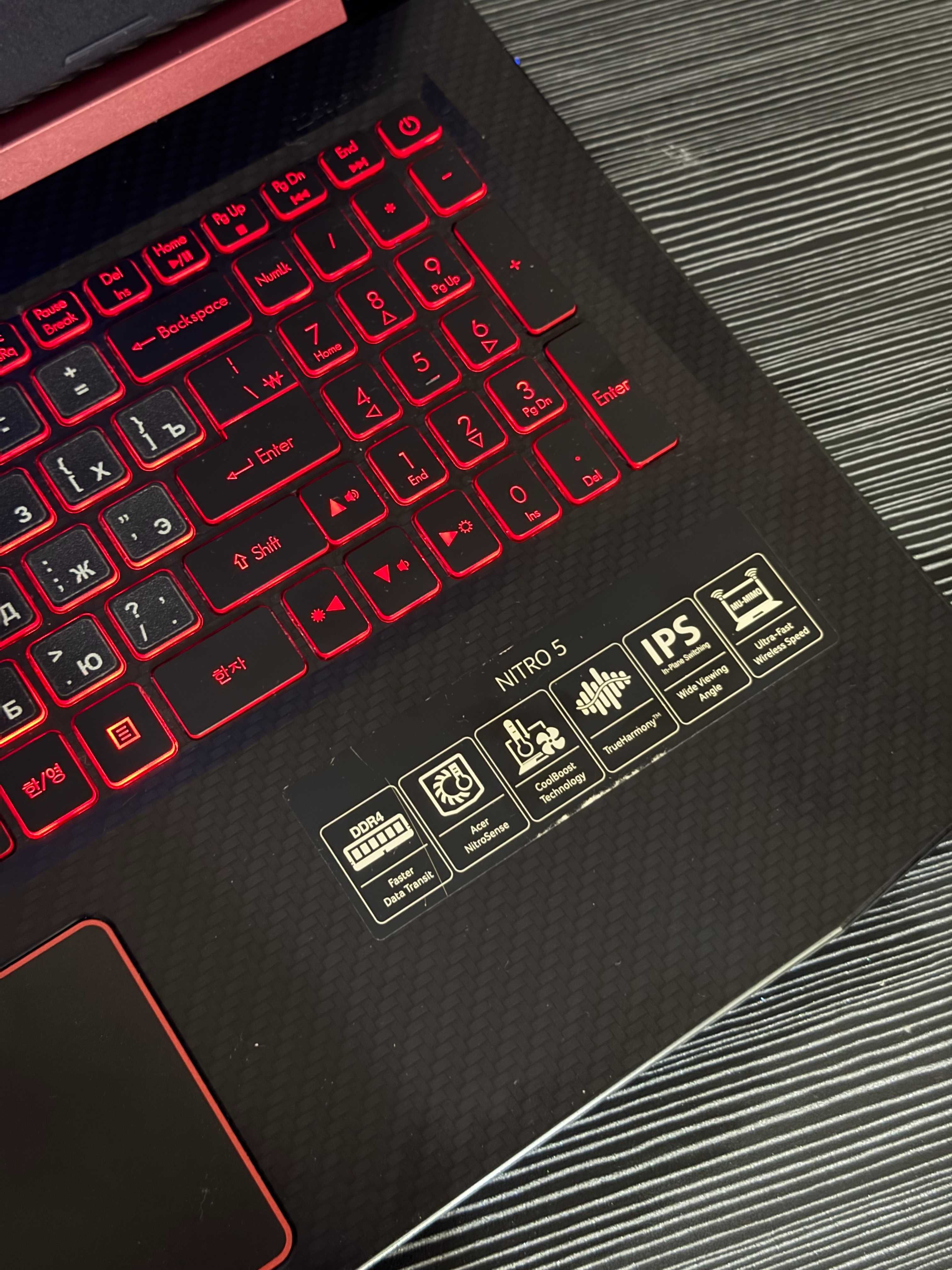 Acer nitro 5 в отличном состоянии