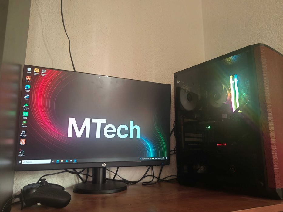 Монитор HP 24" – Full HD 1080p (60Hz, HDMI/VGA, LED, IPS)