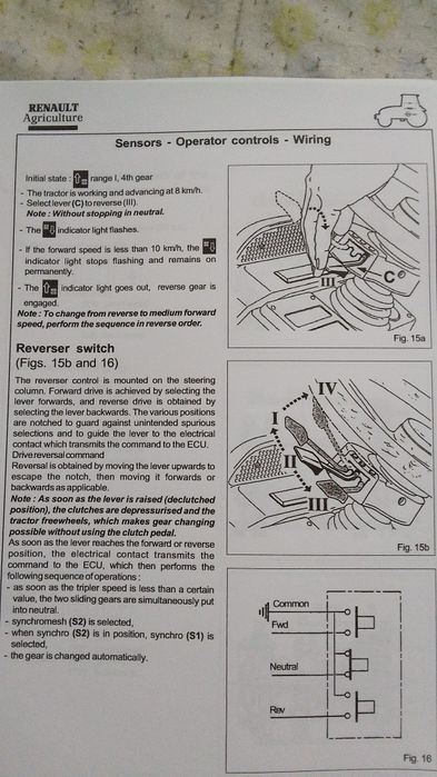 Manual reparatie  inversor Renault seria 54 și Temis tractonic