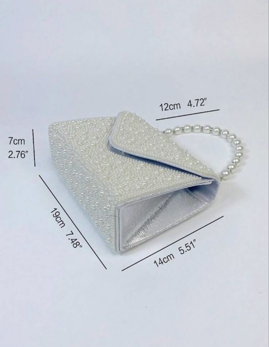 Дамска чанта с камъни