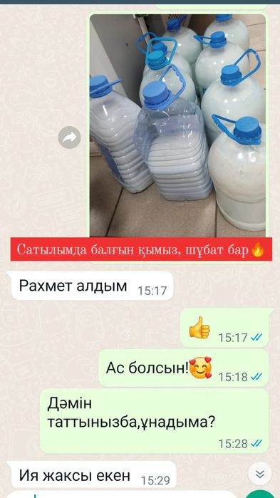 свежий Кымыз шубат