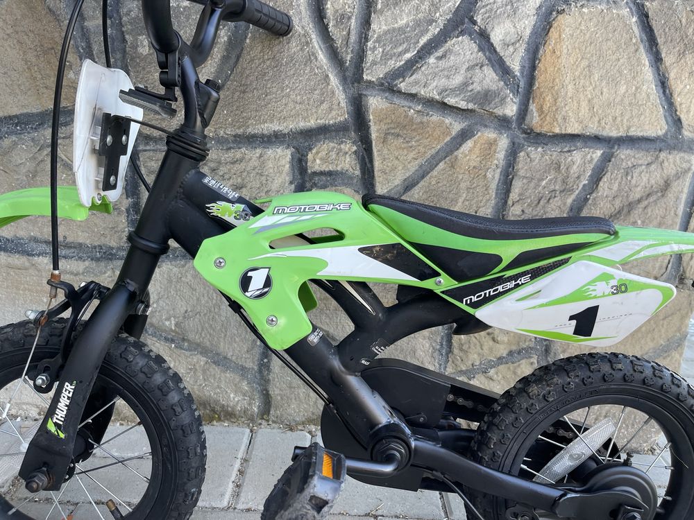 Bicicleta copii motocross roti 12