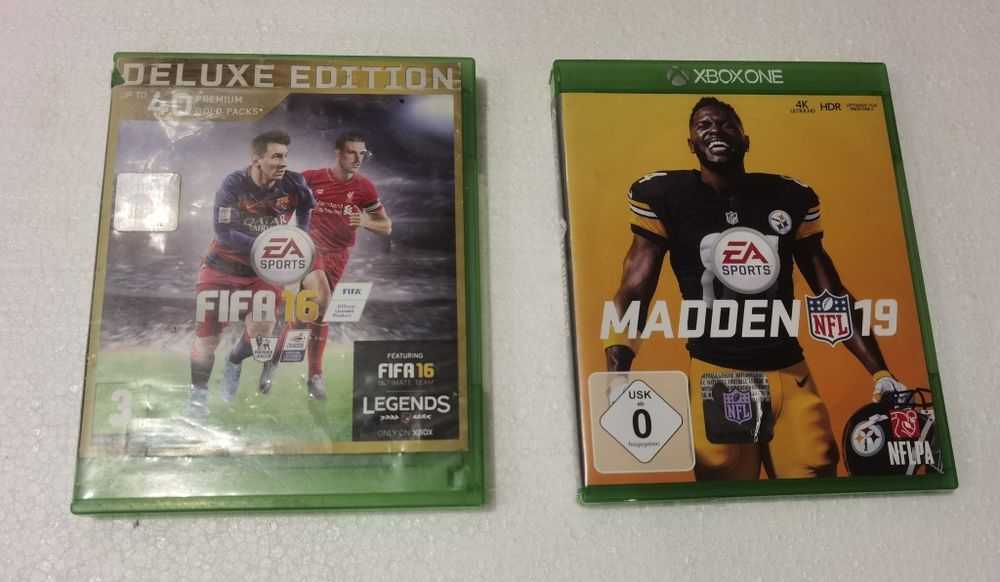 Ambele la 50 lei Madden NFL 19 Fifa 16 xboxone