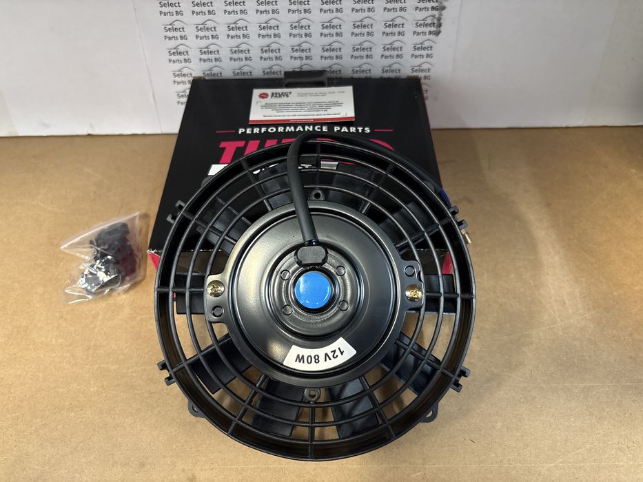 Електрическа перка вентилатор 7” 12V 80w mg-we-003