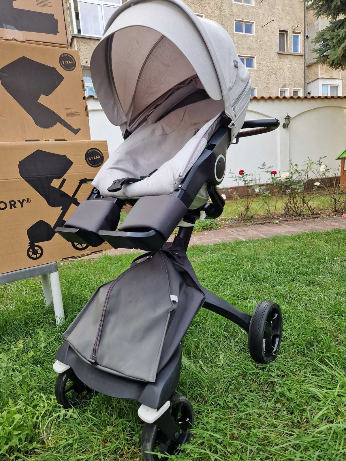 Детска количка Stokke Xplory V6 пълен пълен комплект