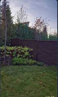 Хоризонтална декоративна ограда