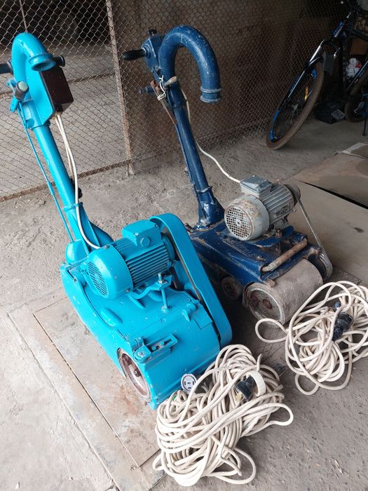 Шлифпаркетные машинки, б/у в хорошем состоянии. Советские, комплект