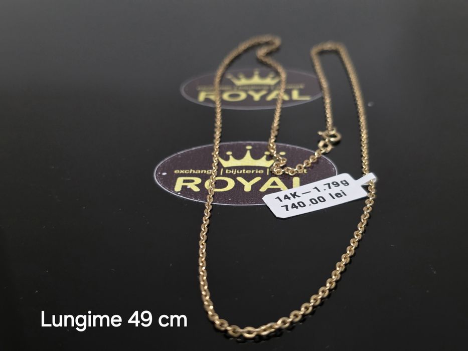 Bijuteria Royal: Lant aur 14k/1.79 gr
