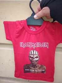 Бебешки рок и метъл тениски и бодита-от ръст:92 доръст:128.