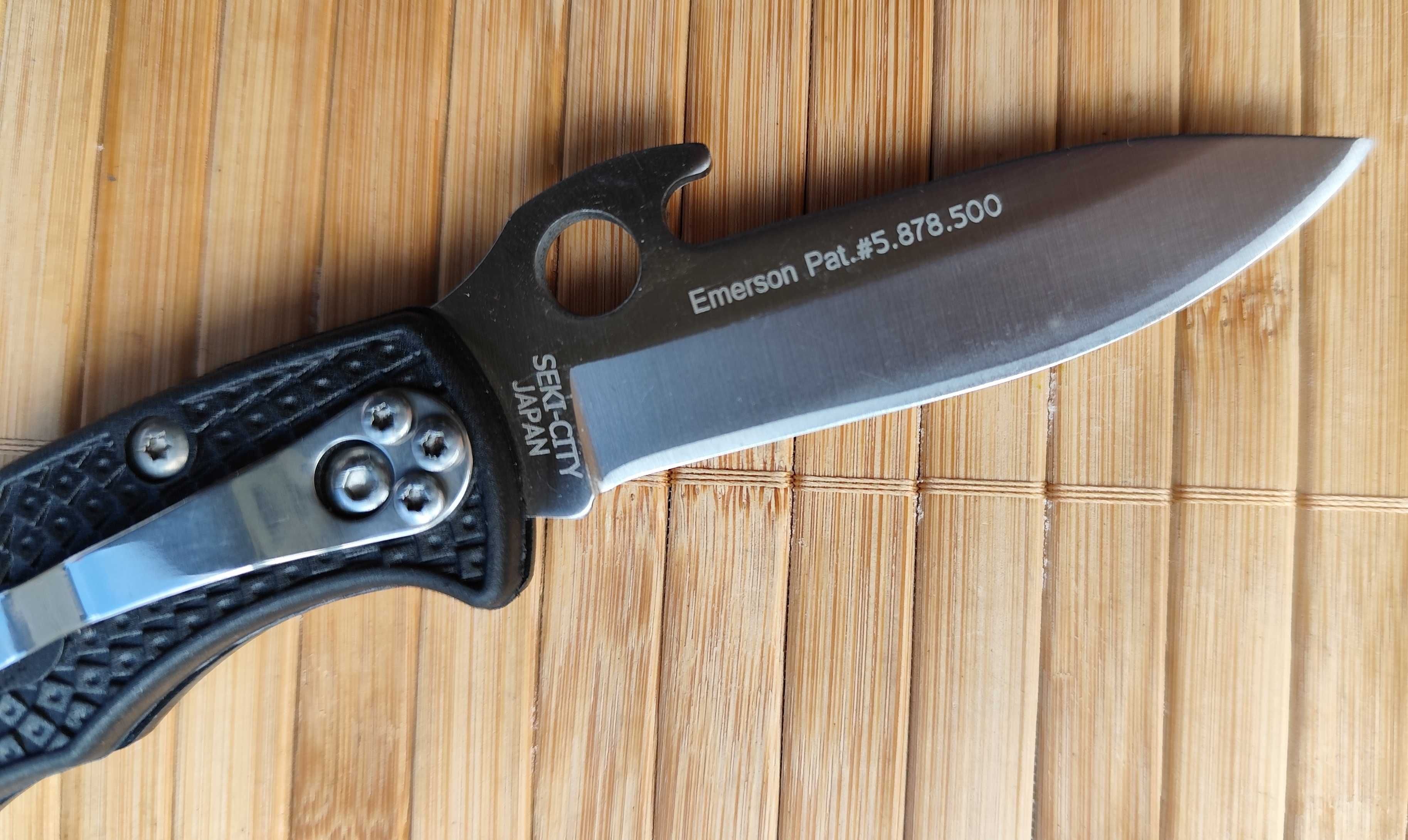 Сгъваем нож Spyderco Endura Emerson Wave / Spyderco N690Co