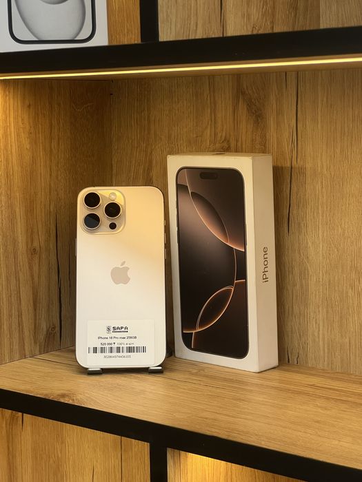 Айфон 16 про макс 256 гб 100% есим