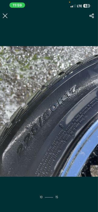 Джанти с гуми 5х110 17” Opel