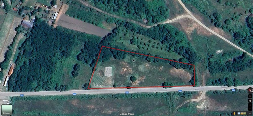 Teren intravilan cu fundație și fântână proprie, Zăvoi – Caraș