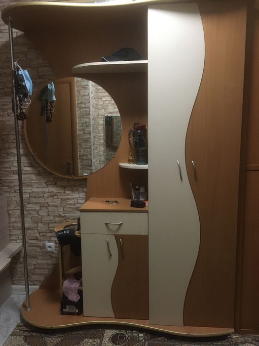 Прихожка +пинал,цветясень,ш+в+д, 0.40*2..30/2.40*1.55/0.60