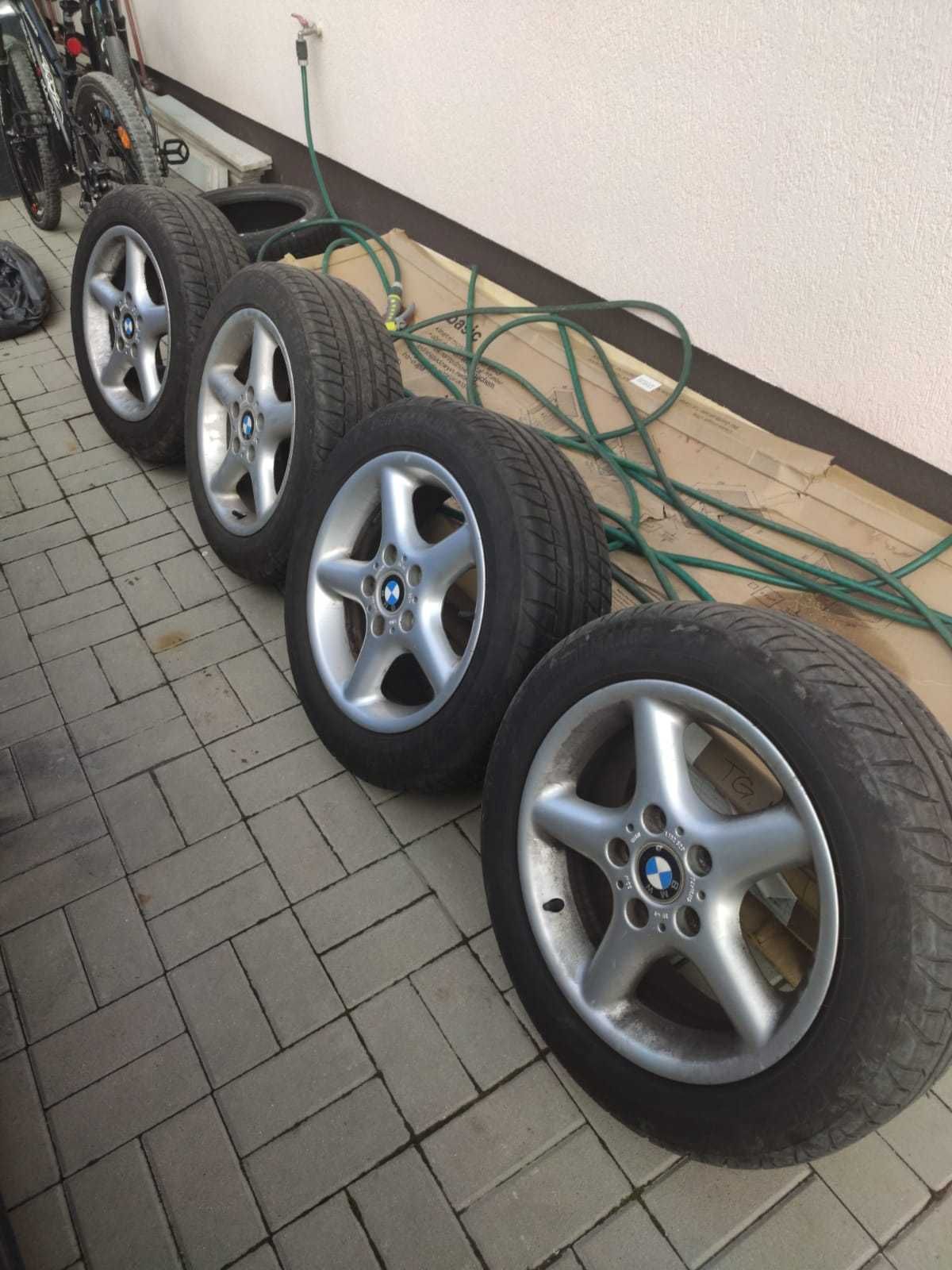 Jante aliaj BMW seria 3 R16 7JX16H2 IS46 cu anvelope 205/55 R16 91V