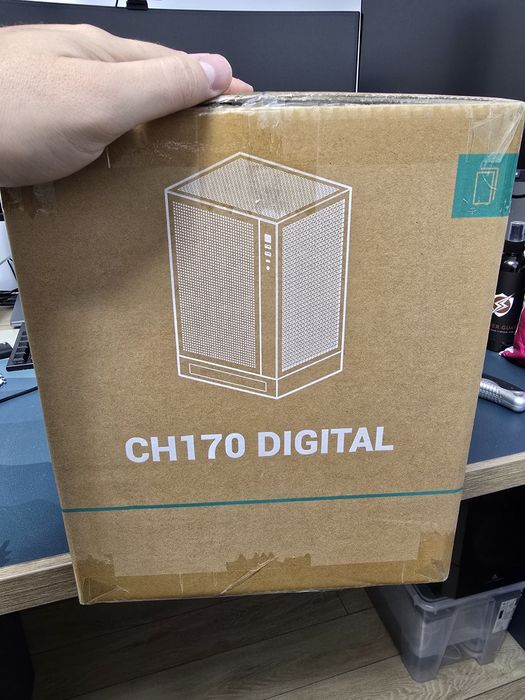 Carcasa deepcool ch170 digital mini ITX