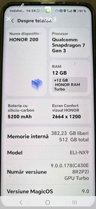 Honor magic 200..10/10